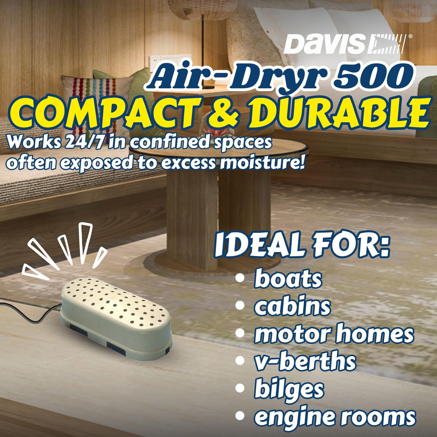 Davis Instruments 1459 Air-Dryr 500 Dryer, Beige