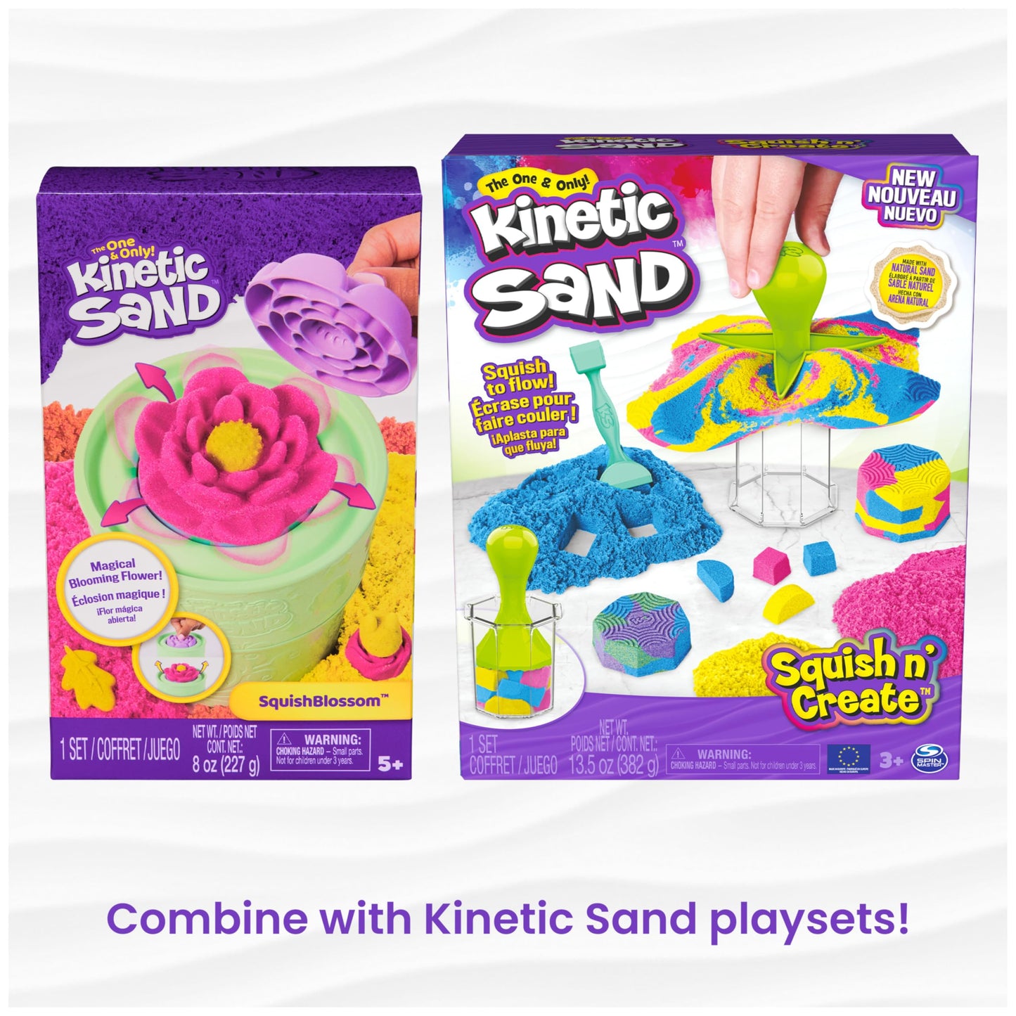 Kinetic Sand, 6lbs Mega Mixin’ Bag, Easter Basket Stuffers, Includes Moldable Red, Yellow & Blue Play Sand, Amazon Exclusive (Packaging May Vary)