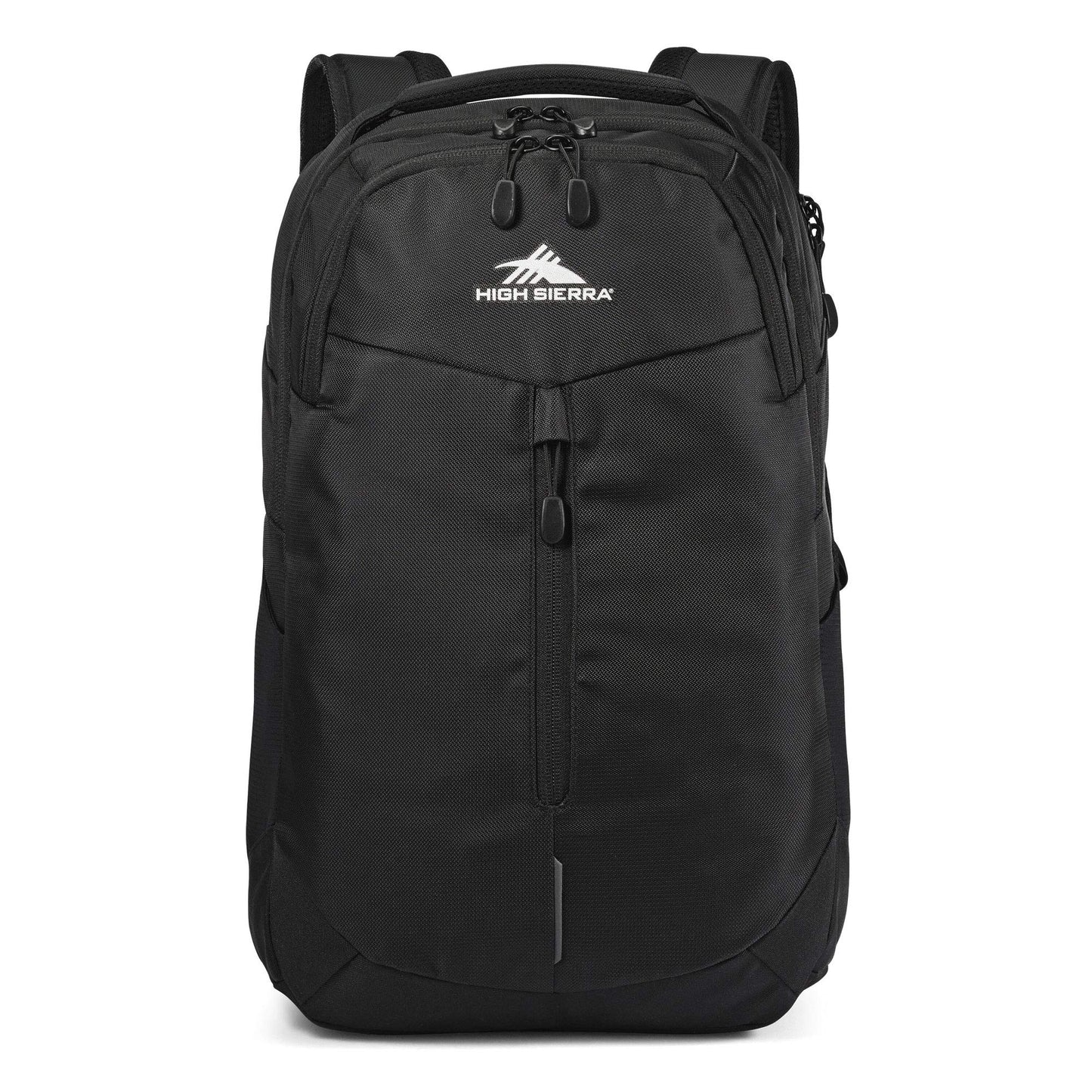 High Sierra Swerve Pro Backpack with Laptop Pocket + Tablet Sleeve, Fits most 17” Laptops, 27L, Black