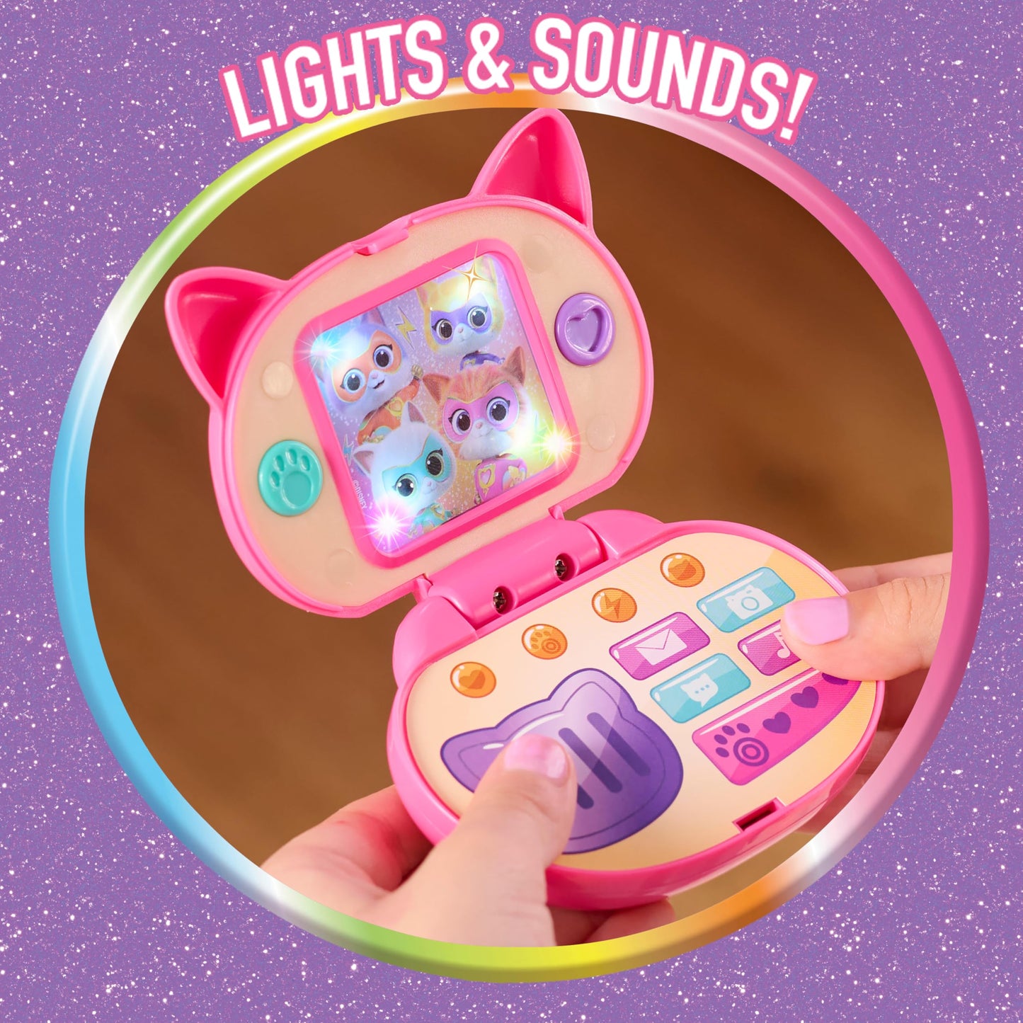 SuperKitties Su-Purr Backpack Set, Kids Toys for Ages 3 Up, Gifts and Presents