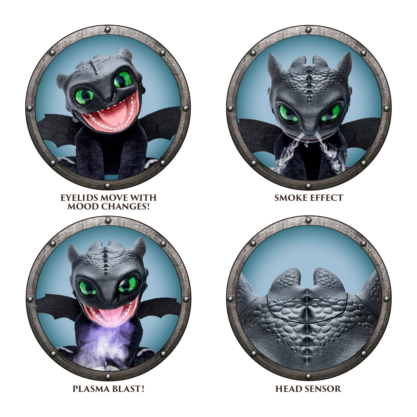 WOW! STUFF HTTYD Toothless Puppetronic by RealFX, Amazing Animatronic Toothless with 1st Edition Certification, Looks Real, Feels and Sounds Real. Over 50 Action and Sound Combinations
