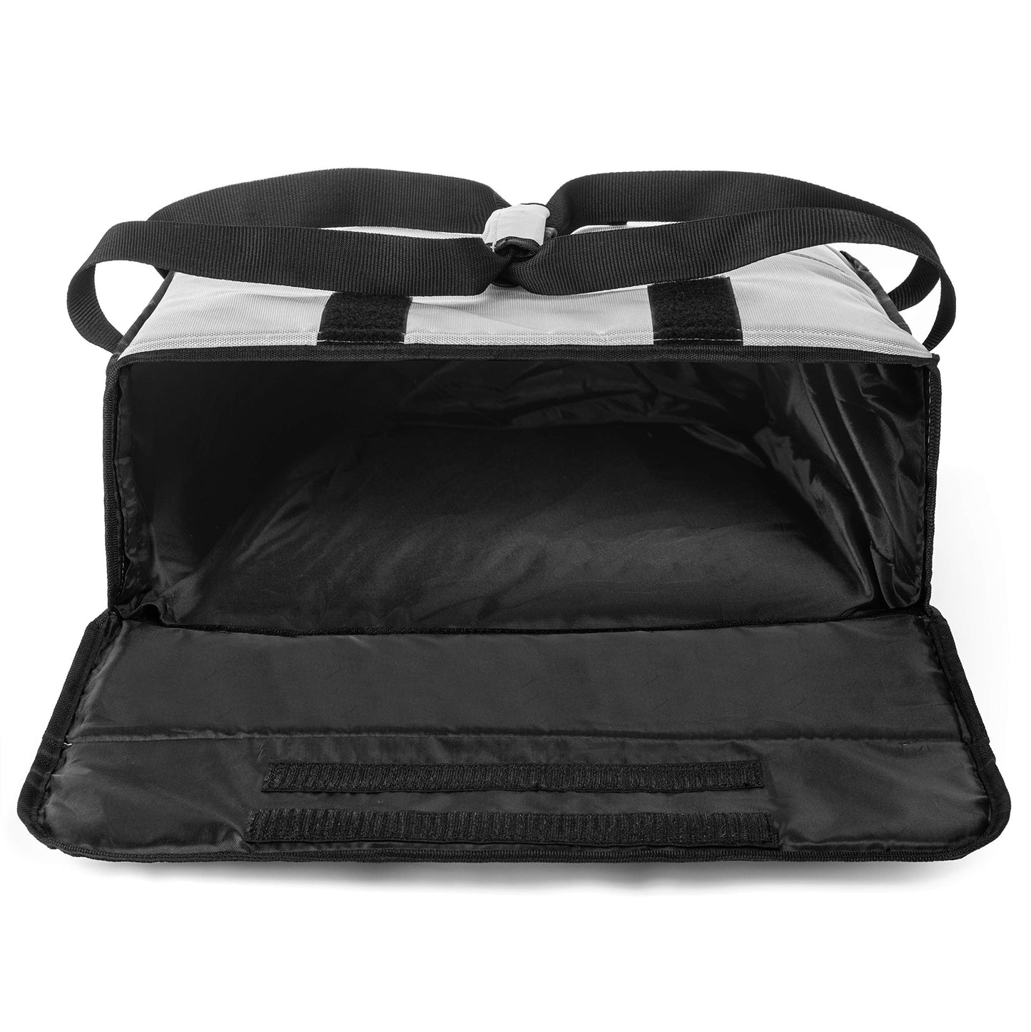 Homevative Electric Heated & Insulated Pizza & Food Delivery Bag. Home Outlet & Car Power Plugs Included, Holds 3 Large Pizza Boxes