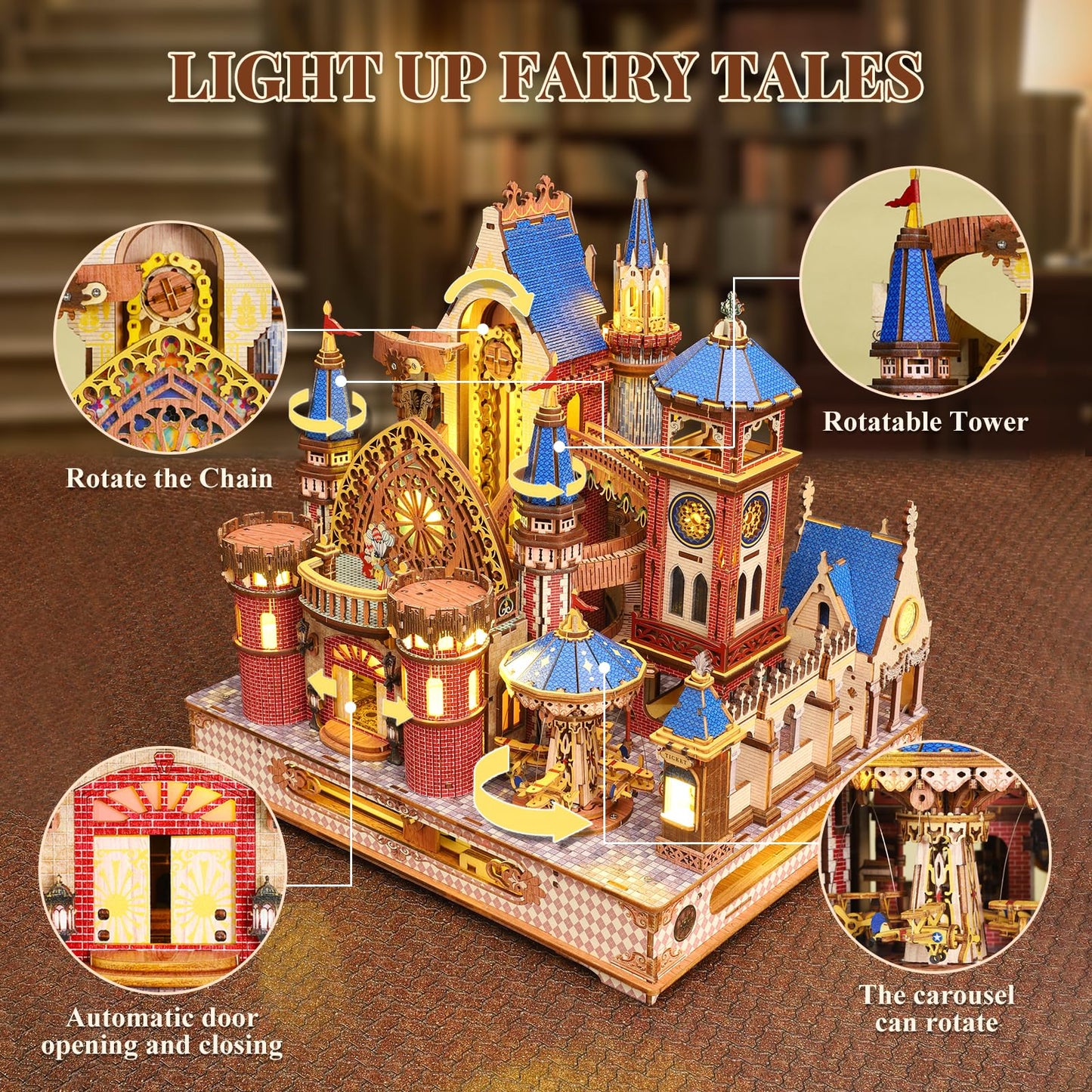LogicTwist 3D Wooden Puzzles for Adults