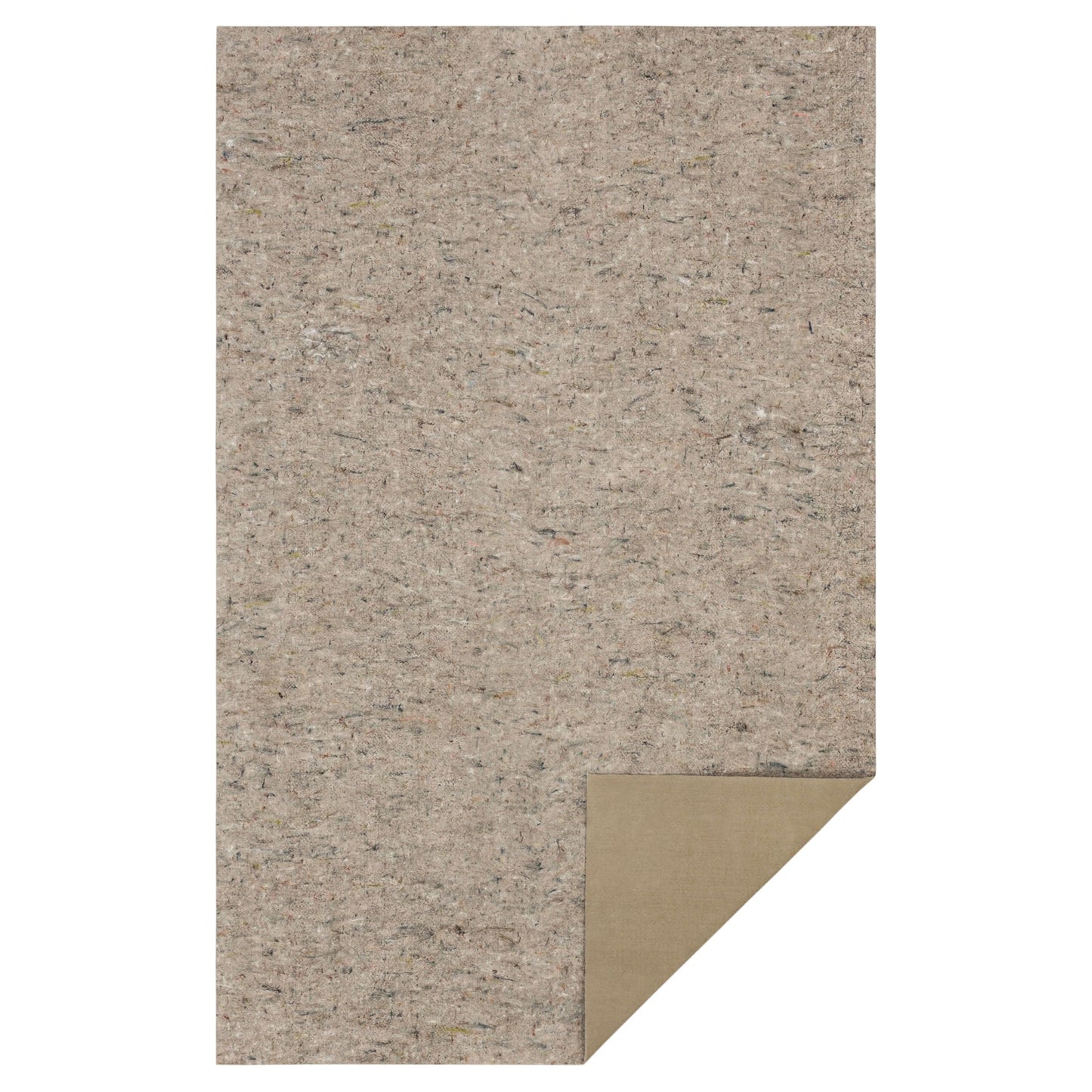 Mohawk Home 5' x 8' Non Slip Rug Pad Gripper 1/4 Thick Dual Surface Felt + Rubber Gripper - Safe for All Floors