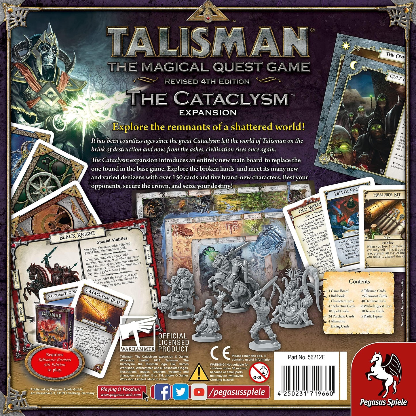Pegasus Spiele Talisman: The Cataclysm , Orange
