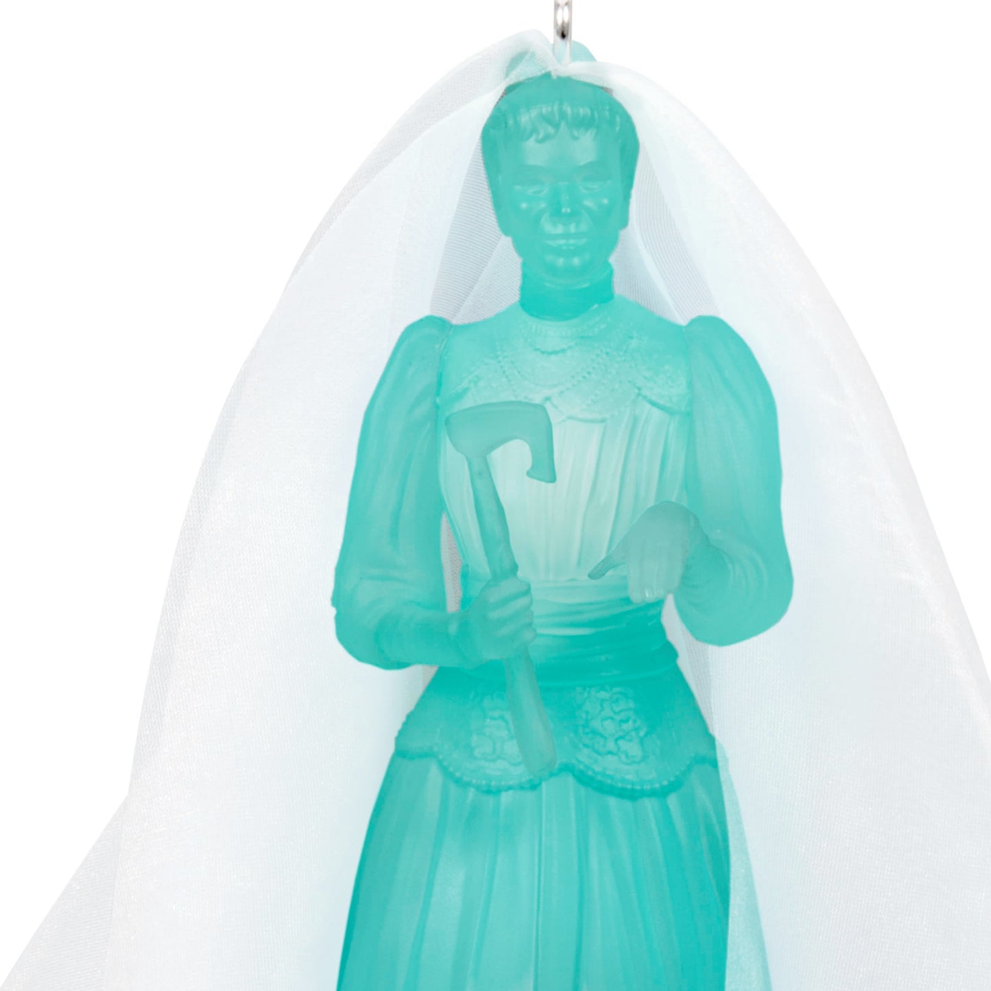 Hallmark Keepsake Christmas Ornament, Disney The Haunted Mansion Collection Constance Hatchaway With Light and Sound, Gifts for Disney Fans