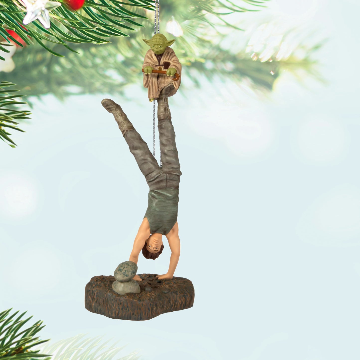 Hallmark Keepsake Christmas Ornament, Star Wars: The Empire Strikes Back There is No Try with Sound, Gifts for Star Wars Fans
