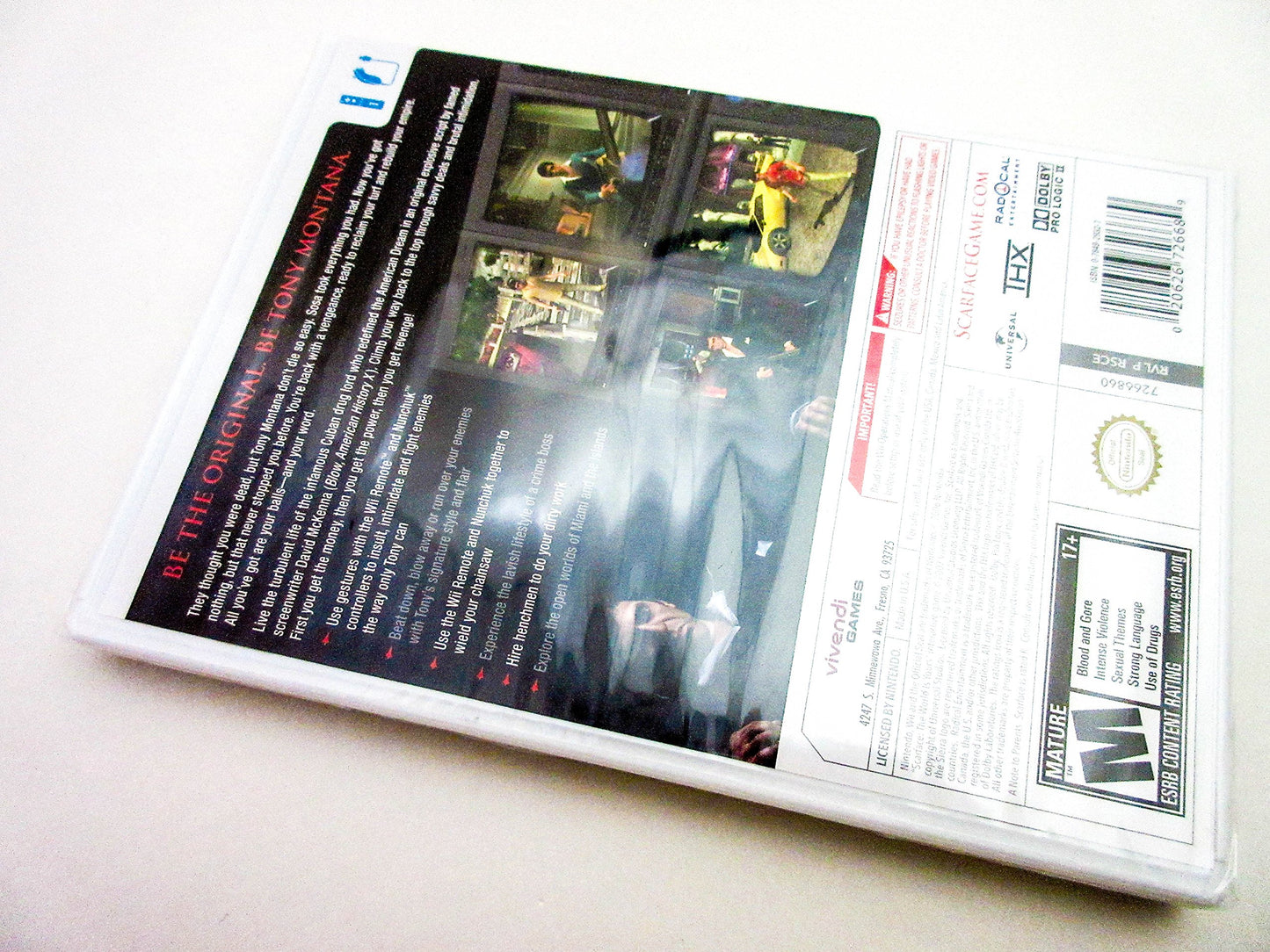Scarface: The World Is Yours - Nintendo Wii