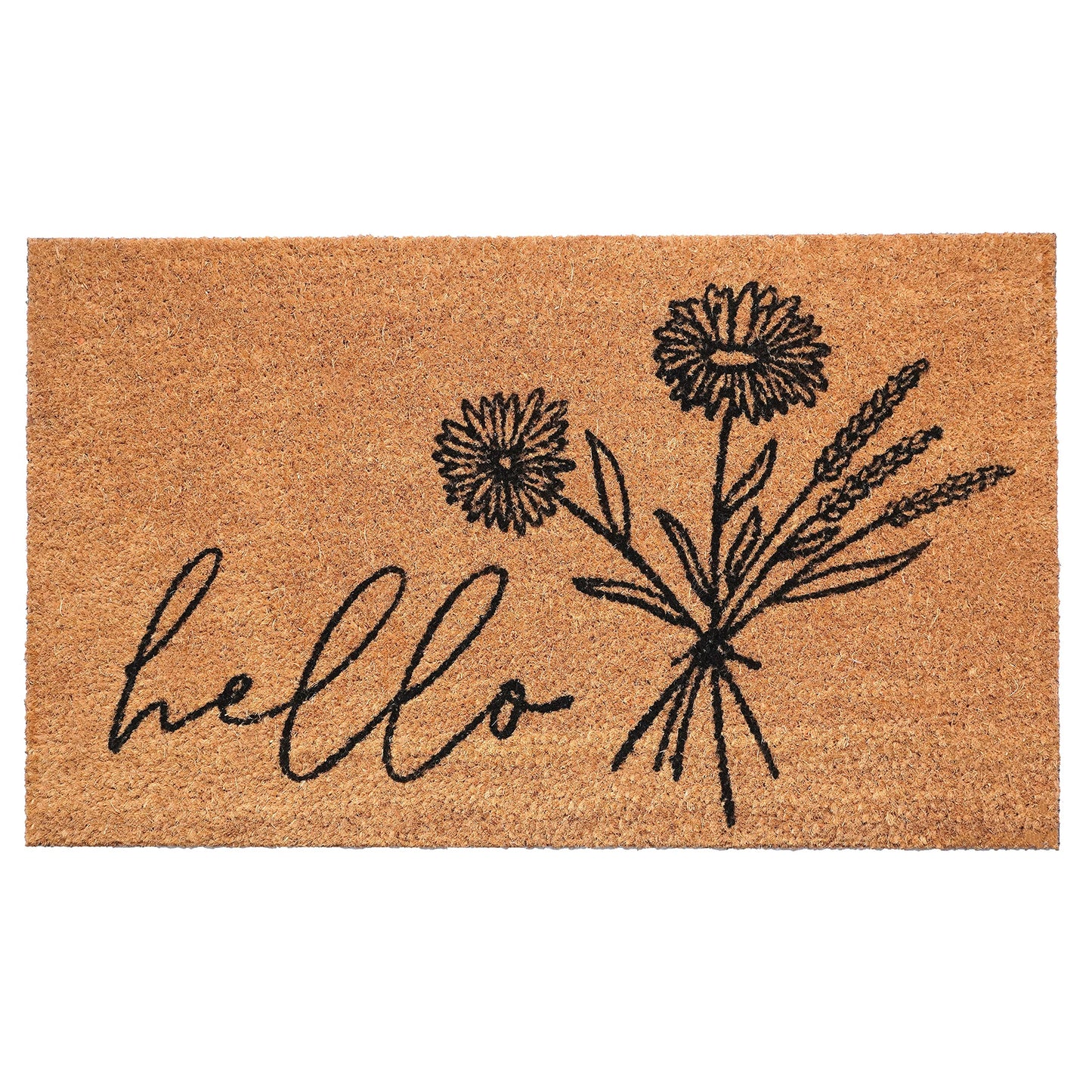 Calloway Mills 108762448 Wildflower Bouquet Doormat, 24" x 48"