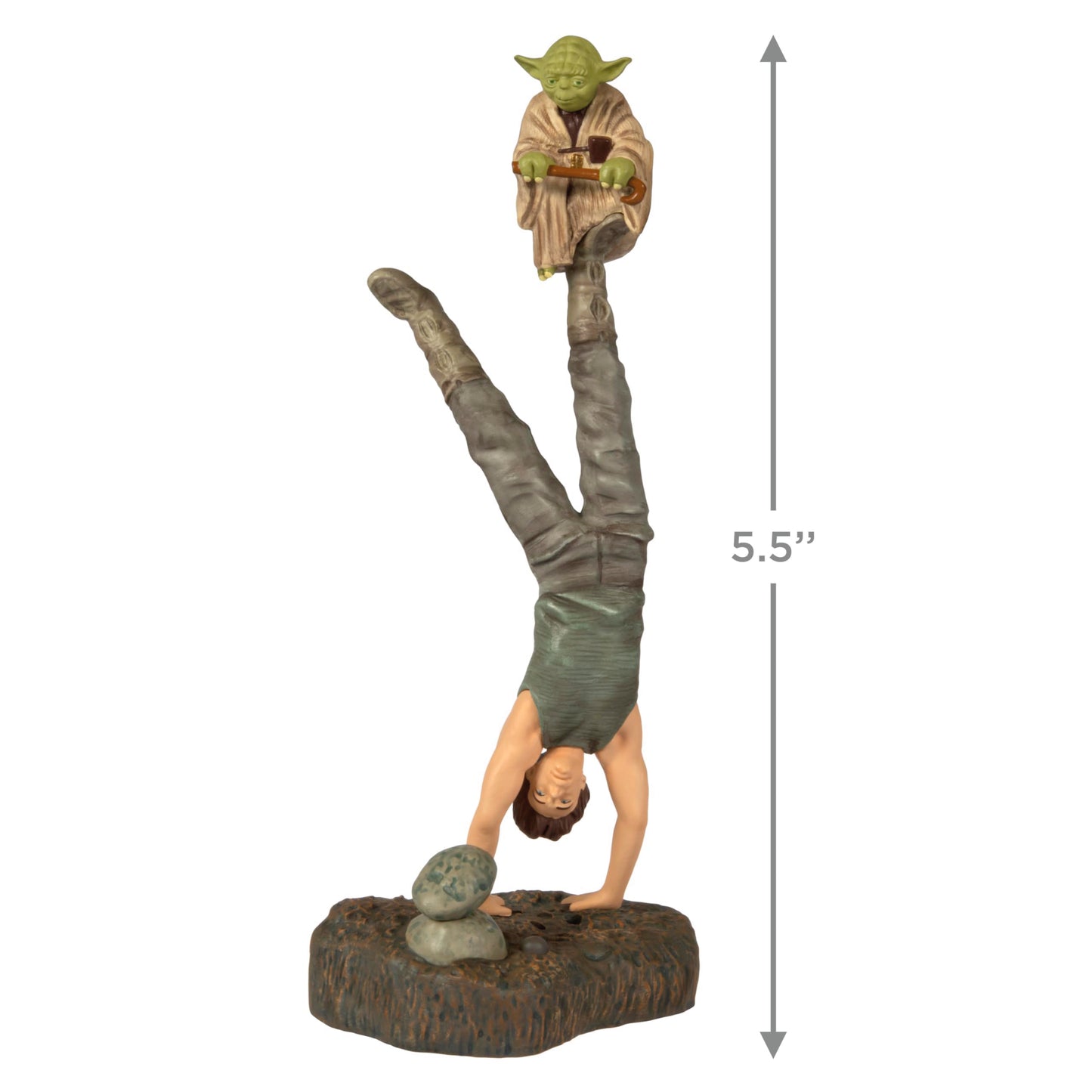 Hallmark Keepsake Christmas Ornament, Star Wars: The Empire Strikes Back There is No Try with Sound, Gifts for Star Wars Fans