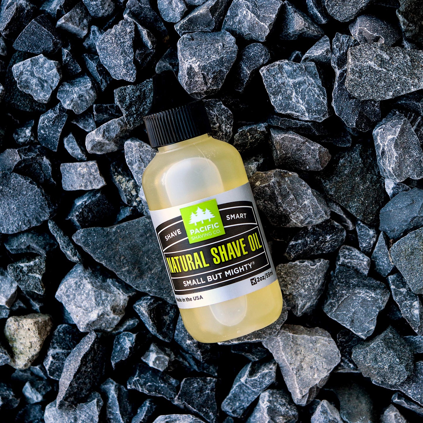 Pacific Shaving Company Natural Shaving Oil - Shaving Oil for Men & Women - Avocado Oil, Sunflower Seed Oil & Vitamin E Oil for Face, Legs, Arms & Full Body - Unisex Beard & Shave Care (2 Fl Oz)