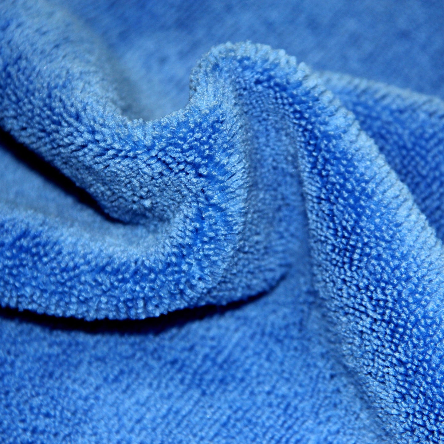 POLYTE Premium Microfiber Cleaning Towel,16x16 in 36 Pack (Blue,Green,Yellow)