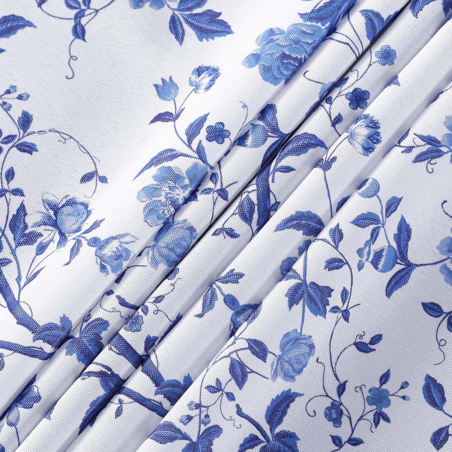 Laura Ashley Decorative Tablecloth, Wrinkle and Stain Resistant, Spillproof Water Repellent, Easy Care Washable Polyester Fabric for Dining, Kitchen, Holiday and Party, 60" x 84", Charlotte