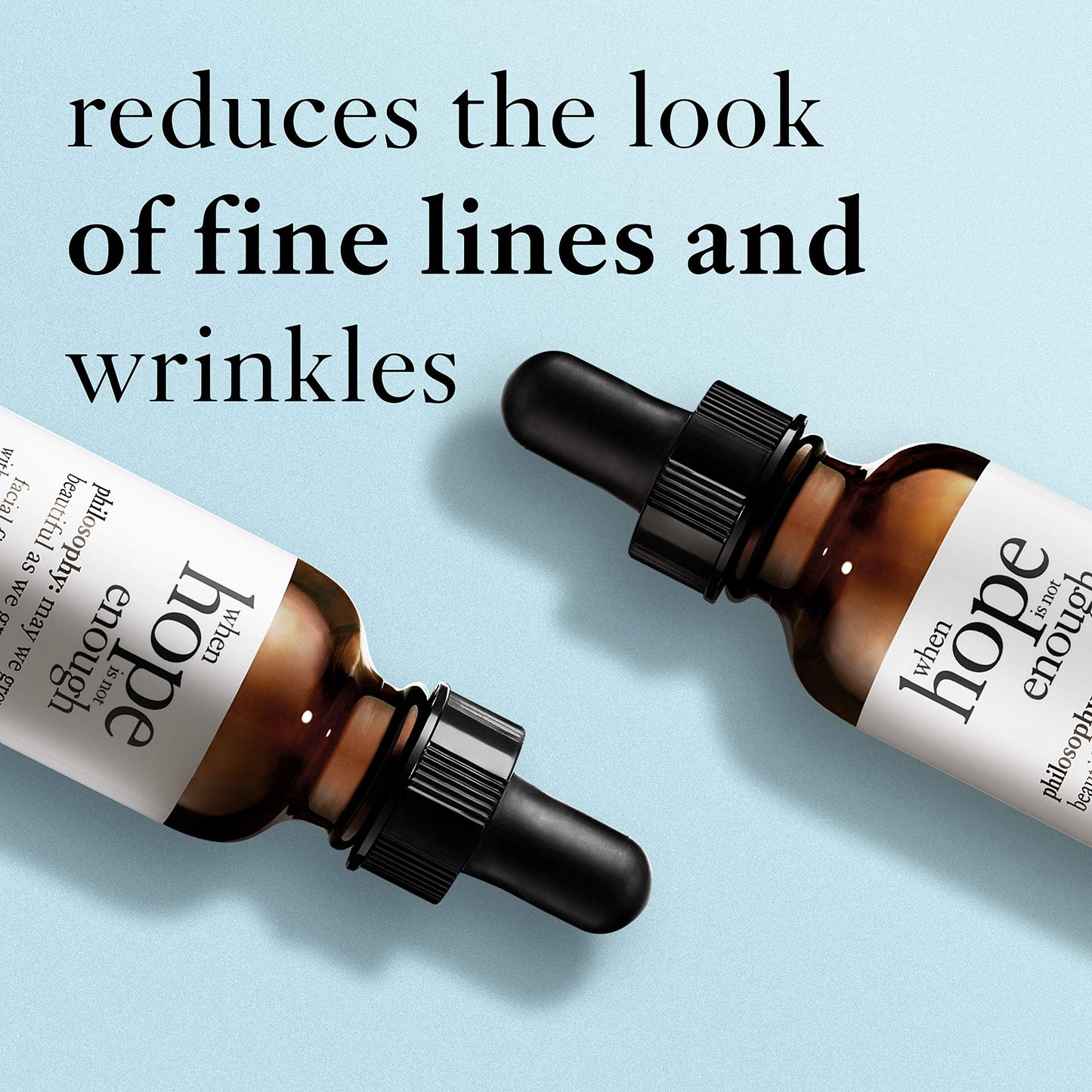 philosophy when hope is not enough facial firming serum - with vitamins C, E & hyaluronic acid - revitalizes dull complexion while reducing the look of fine lines and wrinkles - 1 fl oz