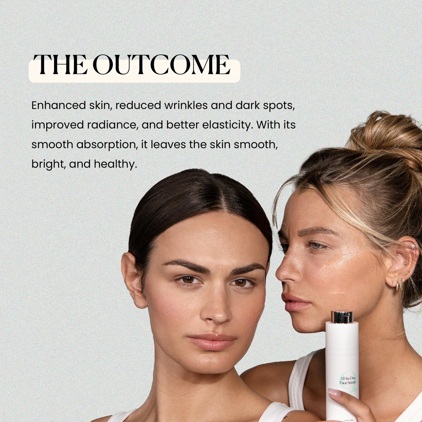 Qure All In One Hyaluronic Acid Serum for Face, Facial Serum With Niacinamides, Retinol, Lactic & Mandelic Acid, Bakuchiol, Peptides & Vitamin C Formulated For Fine Lines & Wrinkles