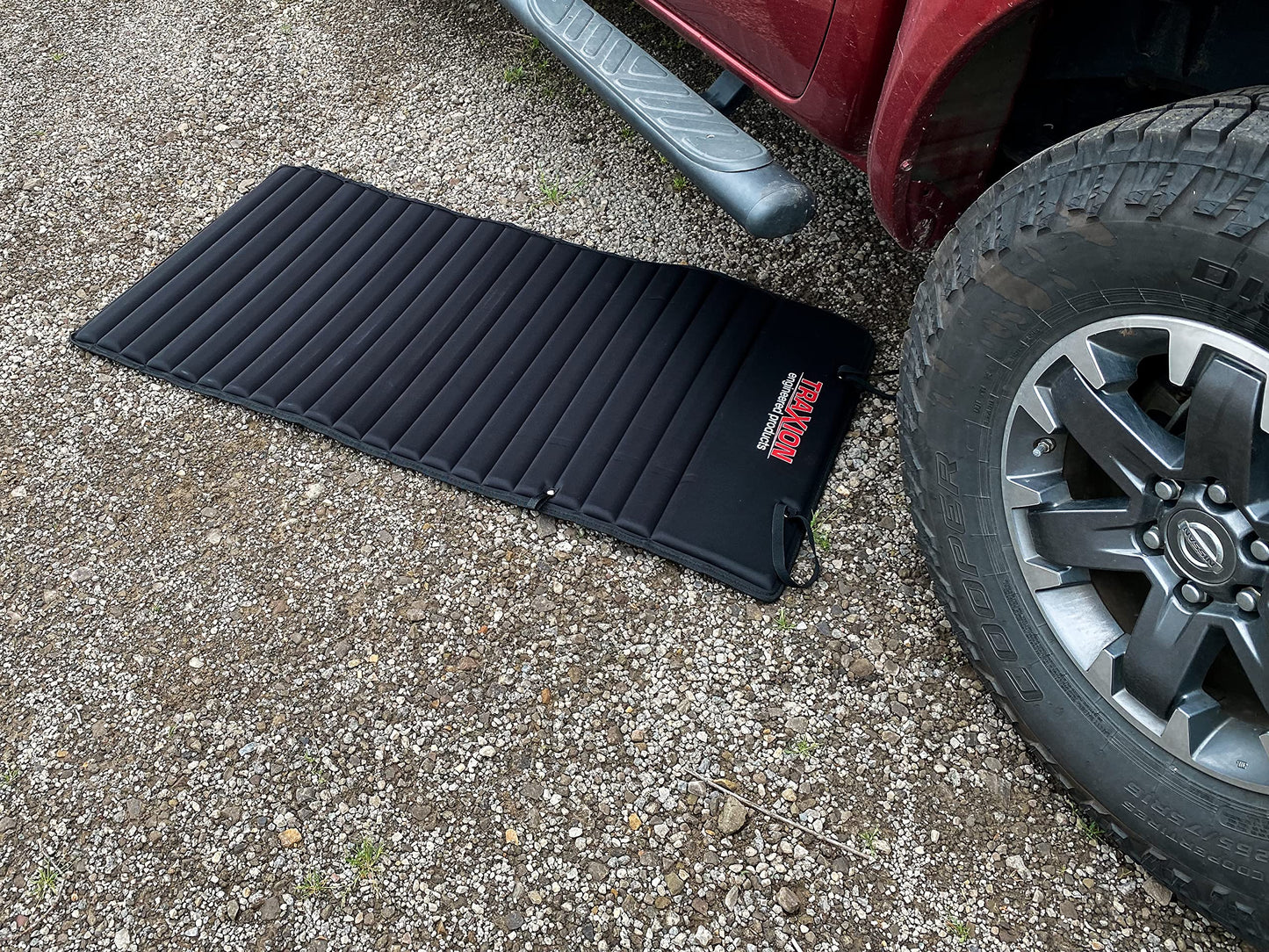 Traxion 1-500 VersaMat Roll-Up High Density Foam Utility Mat, Black